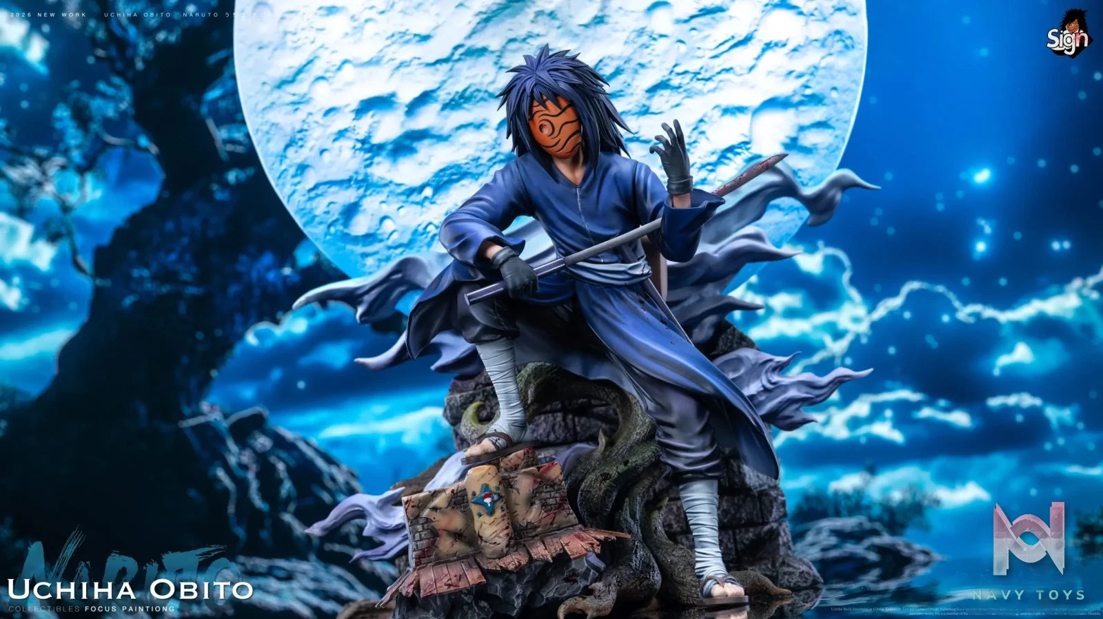 Sign Studio – Uchiha Obito Naruto
