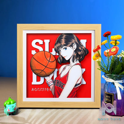 Yu Zhi Jiang Studio – Haruko Akagi 3D Decorative Painting Slam Dunk