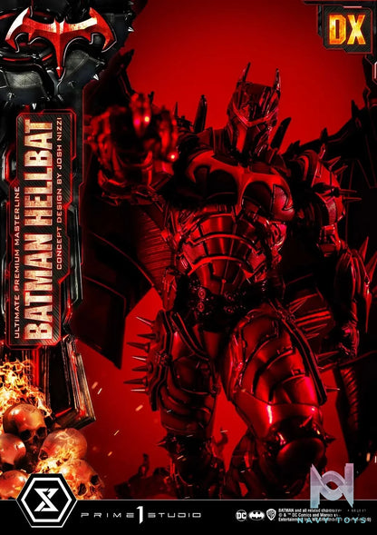 Prime 1 Studio – Ultimate Premium Masterline Batman (Comics) Batman Hellbat Concept Design by Josh Nizzi UPMDC-06 UPMDC-06DX UPMDC-06DXS (Licensed)