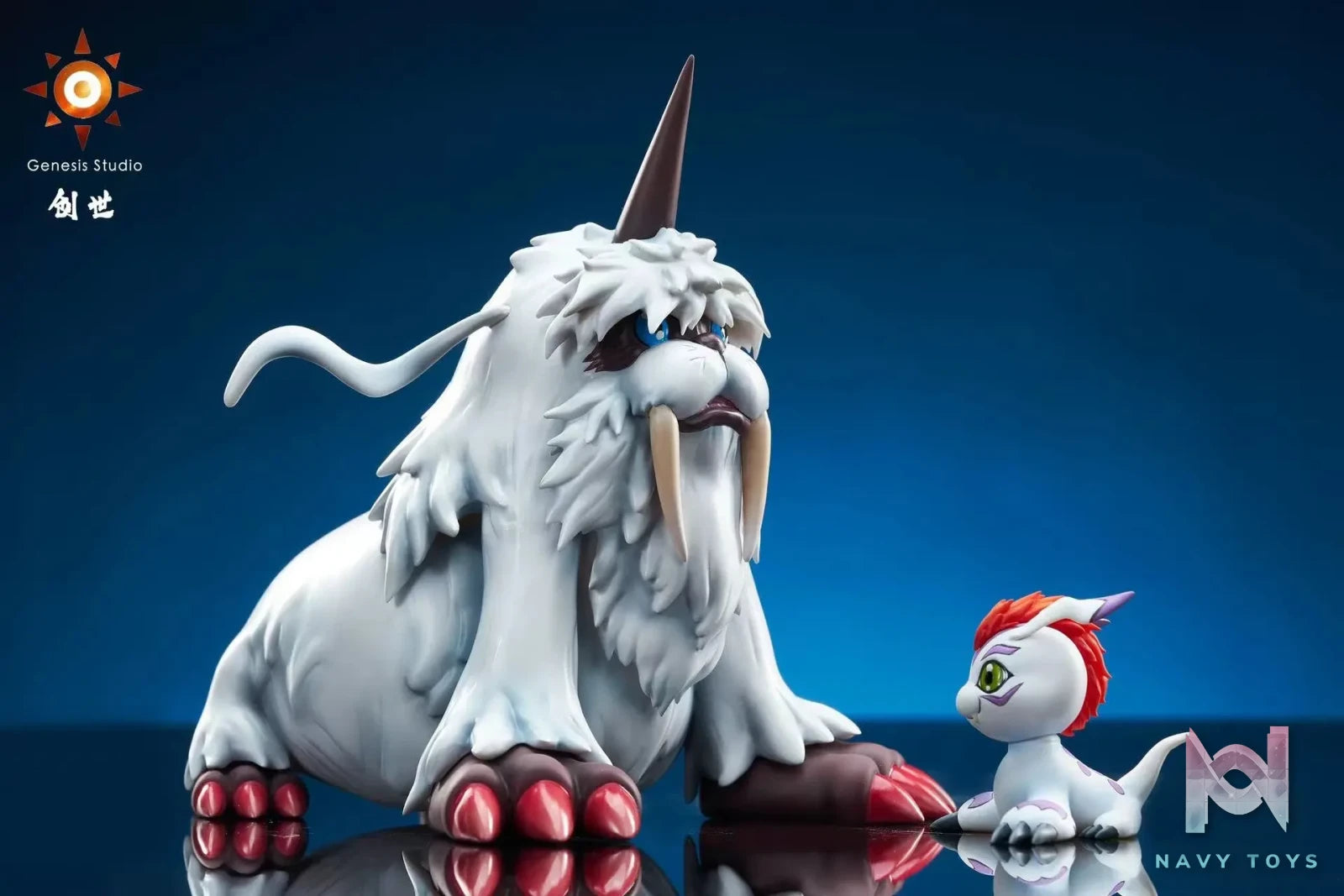 Genesis Studio -Digimon Gomamon & Ikkakumon