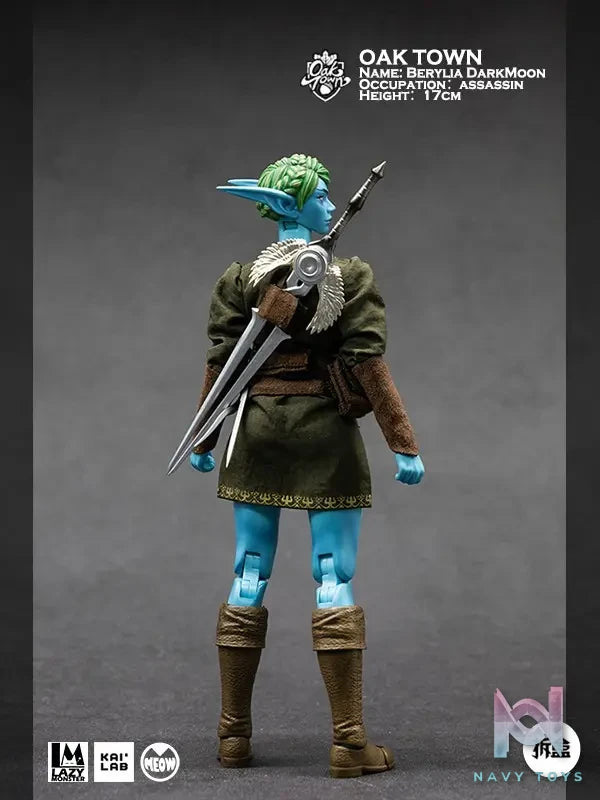 Lazy Monster Studio – Oak town Berylia Dark Moon Assassin & Sorceress (Licensed)