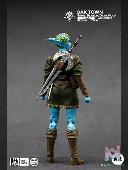Lazy Monster Studio – Oak town Berylia Dark Moon Assassin & Sorceress (Licensed)
