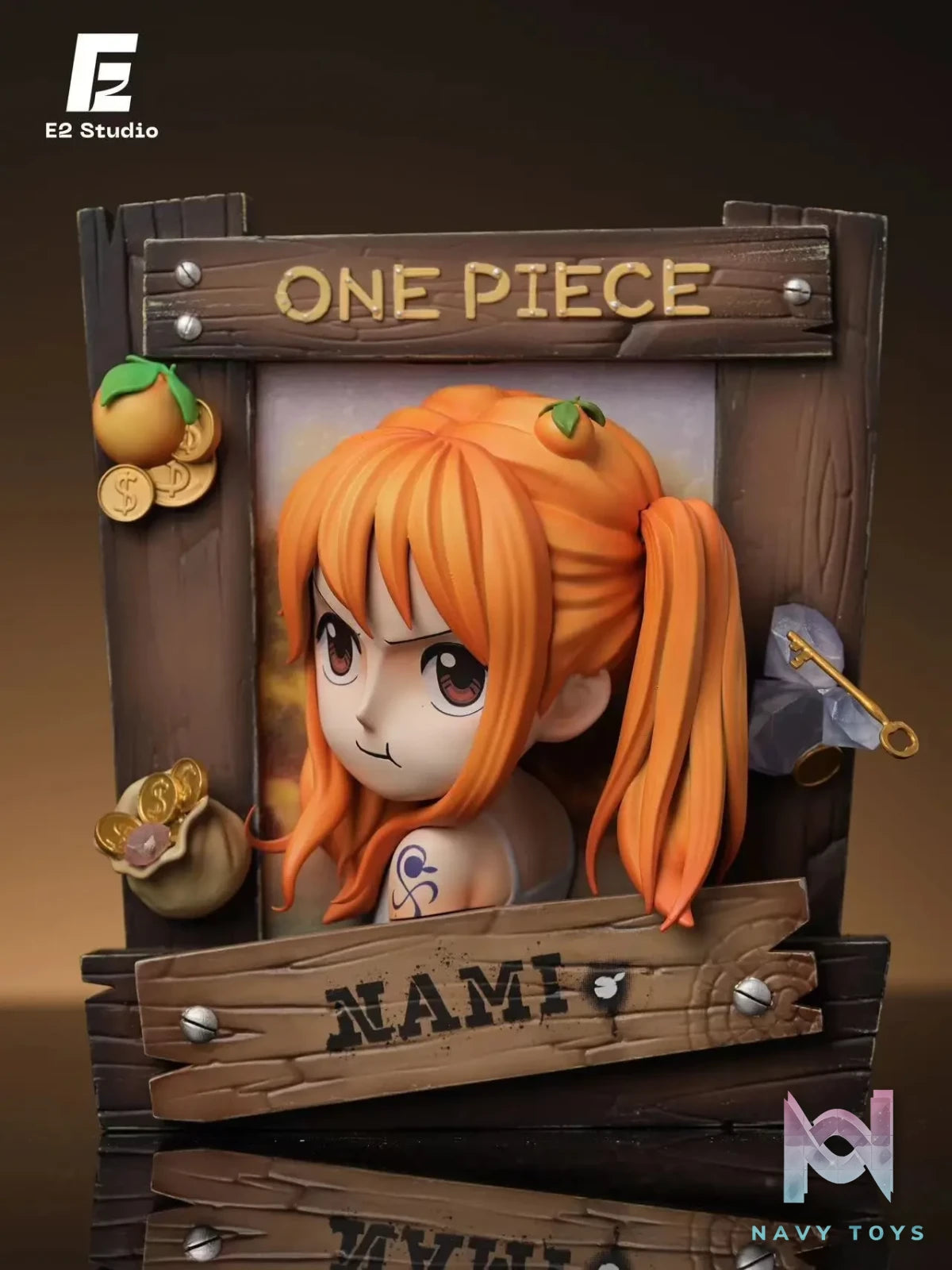 E2 Studio – One Piece Baby Photo Frame Series Luffy & Chopper & Zoro & Nami