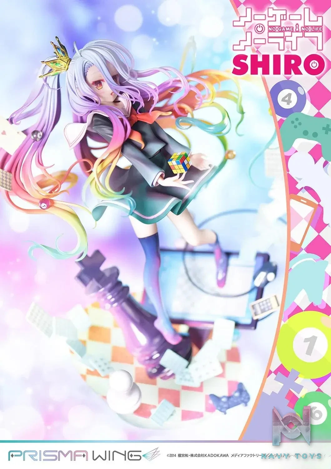 Prime 1 Studio & PRISMA WING Collection – NO GAME NO LIFE Shiro PWNGNL-01P (Licensed)