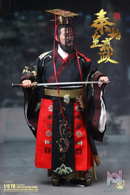 303TOYS – 1/6 Collectible Action Figure NO.QX001 Qin Shi Huang – Ying Zheng (Enjoyment Edition) (Licensed)