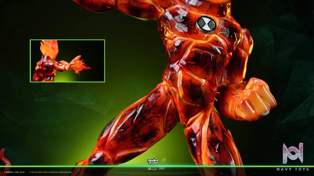 HAIKE Studio – Heatblast Ben 10