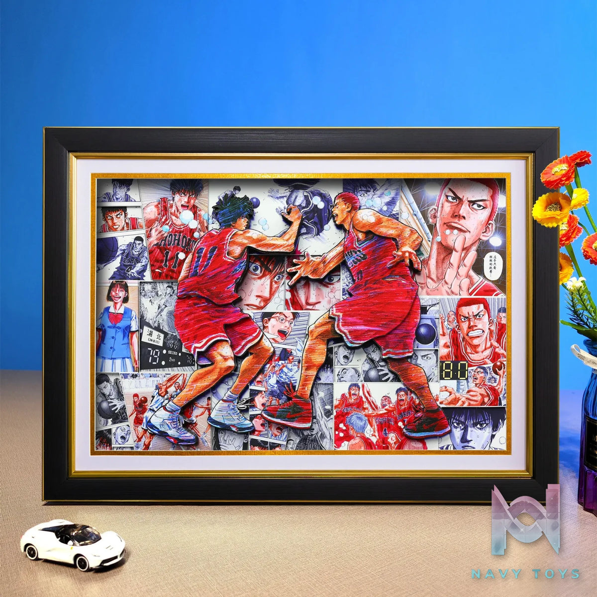 Yu Zhi Jiang Studio – Slam Dunk Multiple Characters Series #4 3D Decorative Painting Slam Dunk