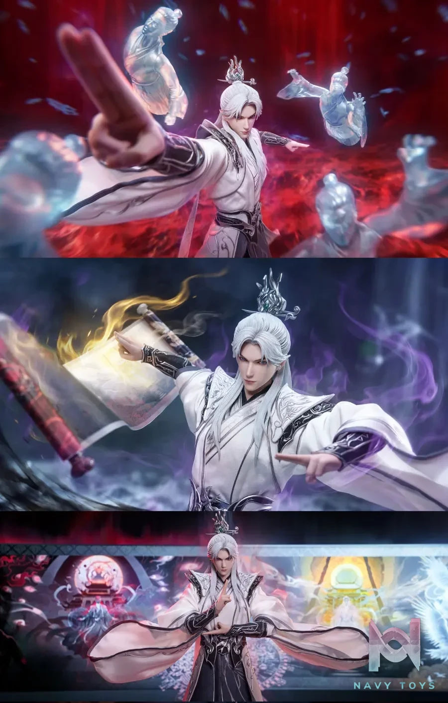 Cosmic Creations – Renegade Immortal Wang Lin Spirit Severing Stage 1/6 Scale Action Figure CC9146 (Licensed)