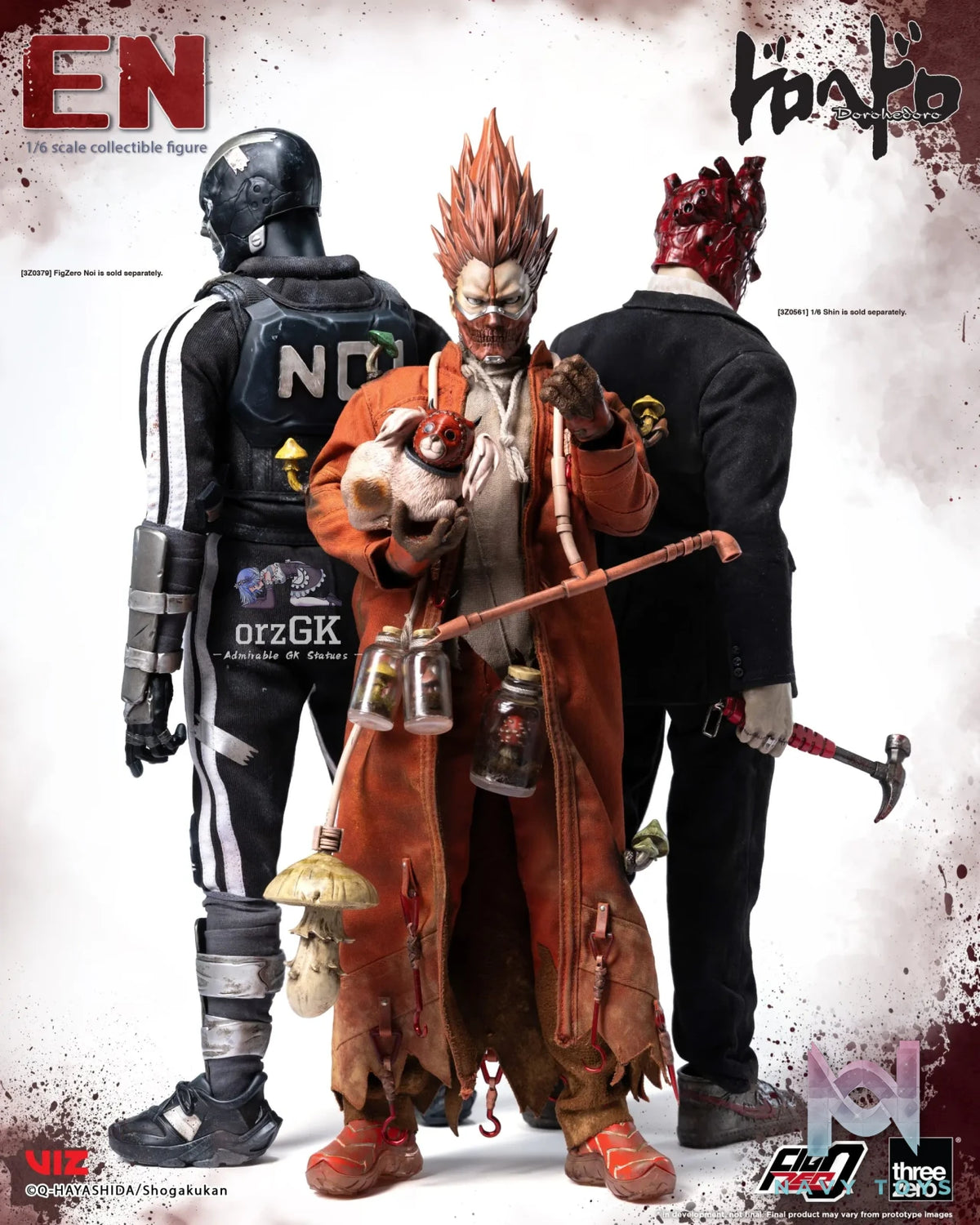 Threezero – Dorohedoro FigZero En 3Z08770W0 (Licensed)