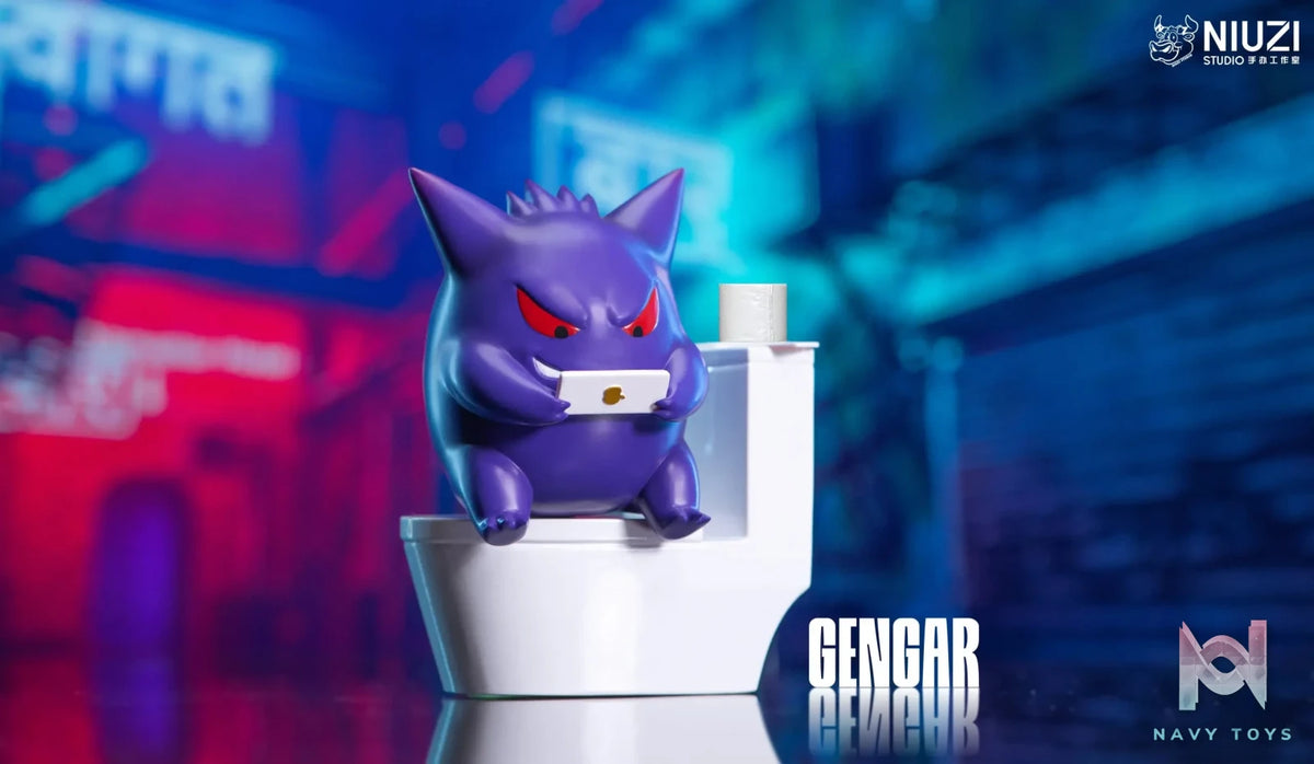 NIUZI Studio – Pokémon Toilet Gengar Ornament