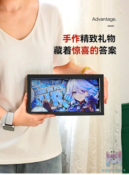 Yu Zhi Jiang Studio – Furina 3D Decorative Painting Genshin Impact
