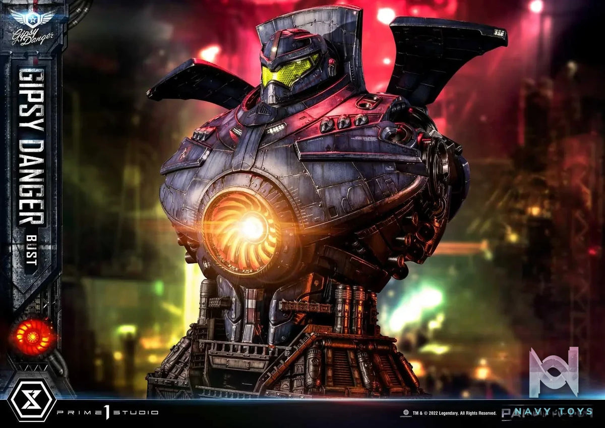 Prime 1 Studio – Life Size Bust Pacific Rim Gipsy Danger LSPACRIM-01 LSPACRIM-01DX (Licensed)