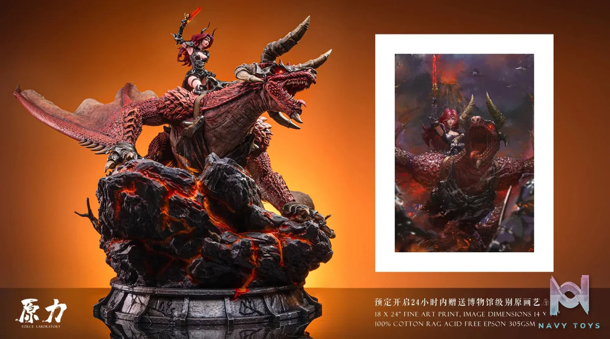 Force Studio – Original Dragon Daughter – Gray (Licensed)