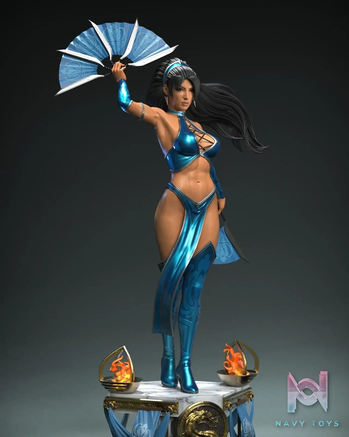 Outworld Creations Studio – Mortal Kombat Kitana Edenia Princess