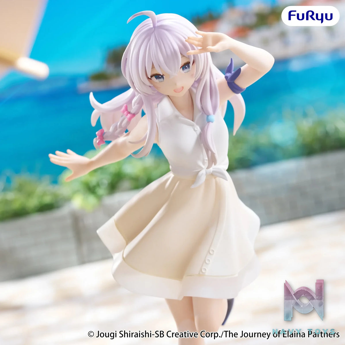 FURYU – The Journey of Elaina Muchute Figure Elaina White ver. (Licensed)