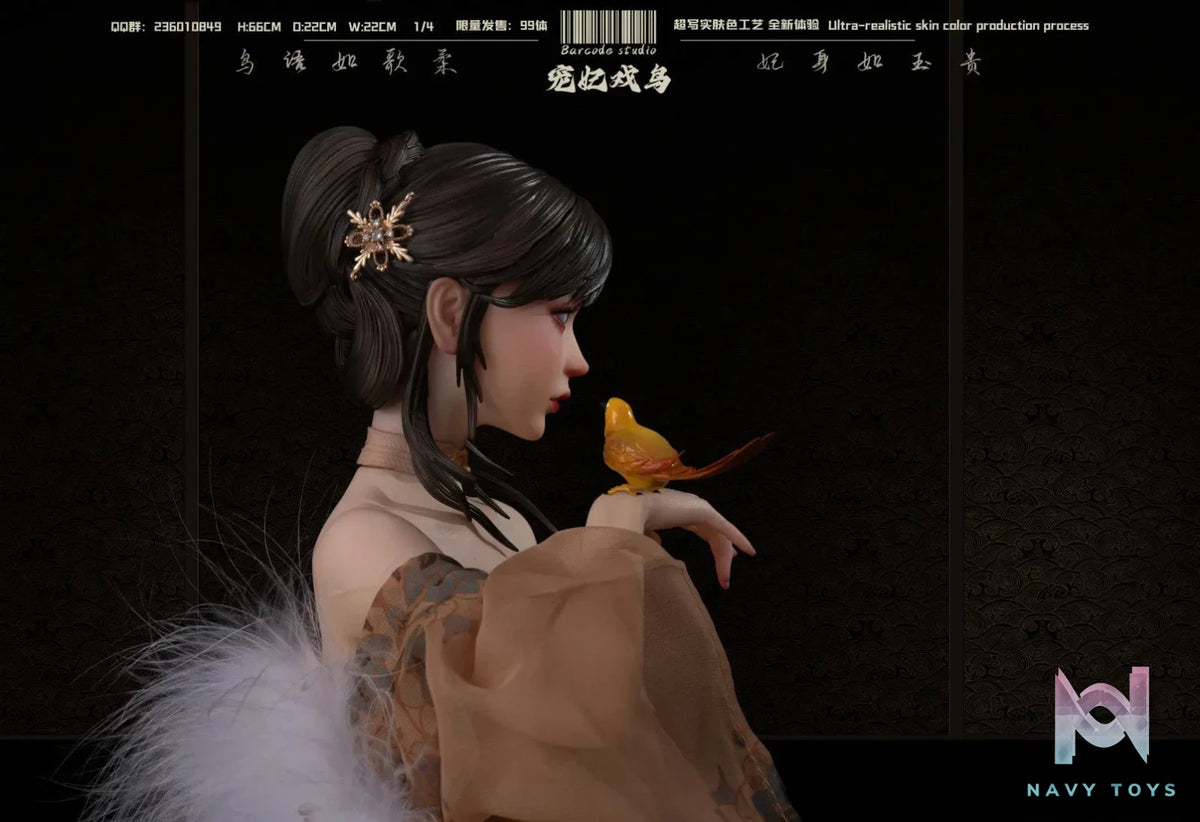 Barcode Studio – Original Beloved Concubine Playing Birds (Licensed)