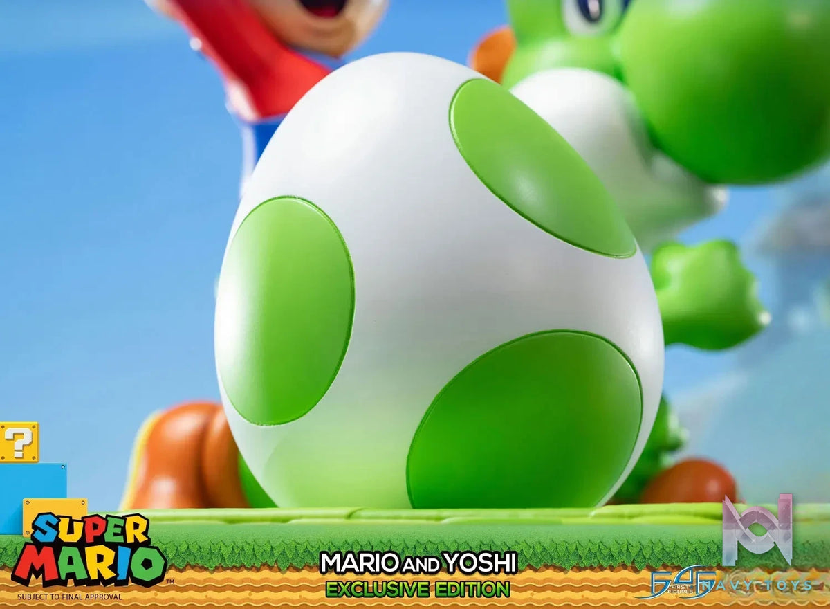First 4 Figures – Super Mario – Mario and Yoshi SMMAYST SMMAYEX (Licensed)