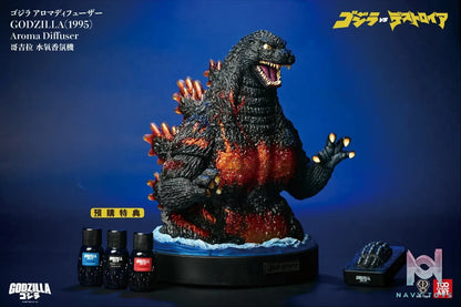 Bid Toys – Godzilla Theme Remote Control Water Oxygen Fragrance Essential Oil Diffuser BID2601 (Licensed)