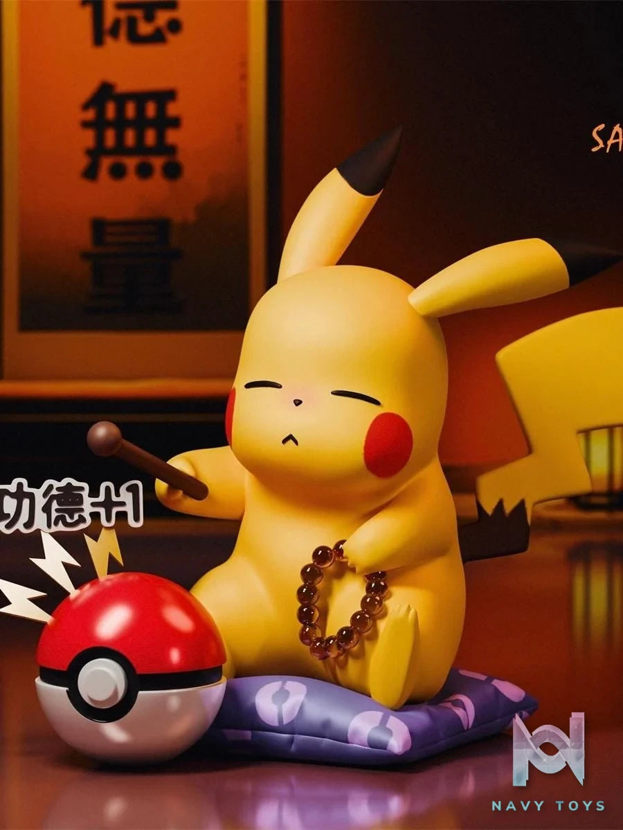 Pokemon Tapping the Mokugyo - Pokemon - SAKURA Studio resin statue Sakura Studio anime figure