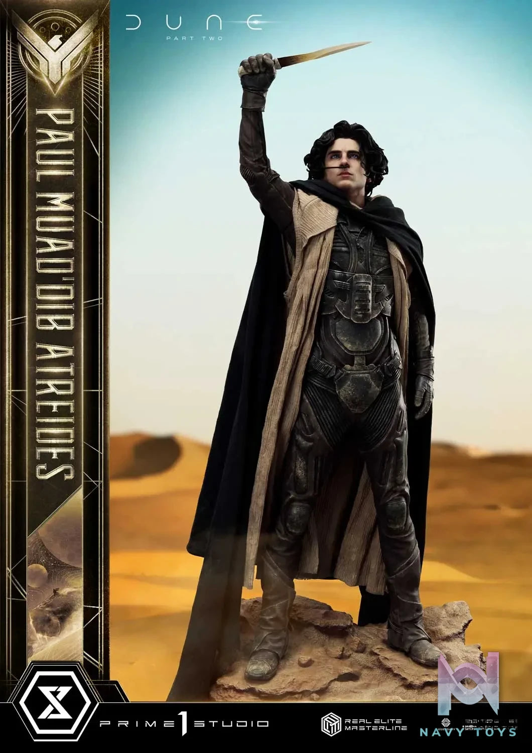 Prime 1 Studio – Real Elite Masterline Dune: Part Two (Film) Paul Atreides REMDUNE2-01 REMDUNE2-01UT REMDUNE2-01UTS (Licensed)