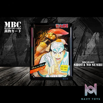 B&W Studio – MBC Manbutsu Card Shota no Sushi