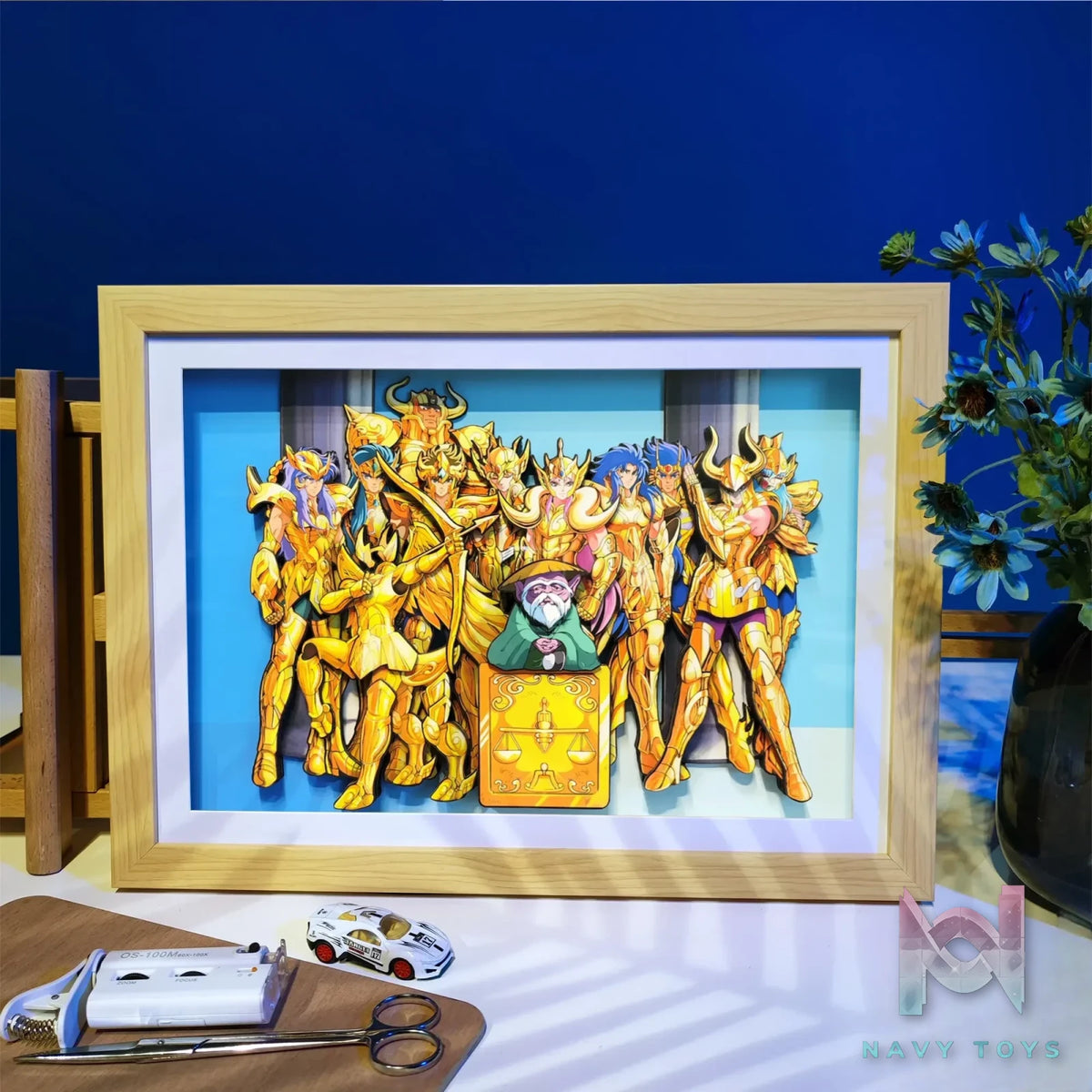 Yu Zhi Jiang Studio – Saint Seiya Multiple Characters 3D Decorative Painting Series #4 Saint Seiya