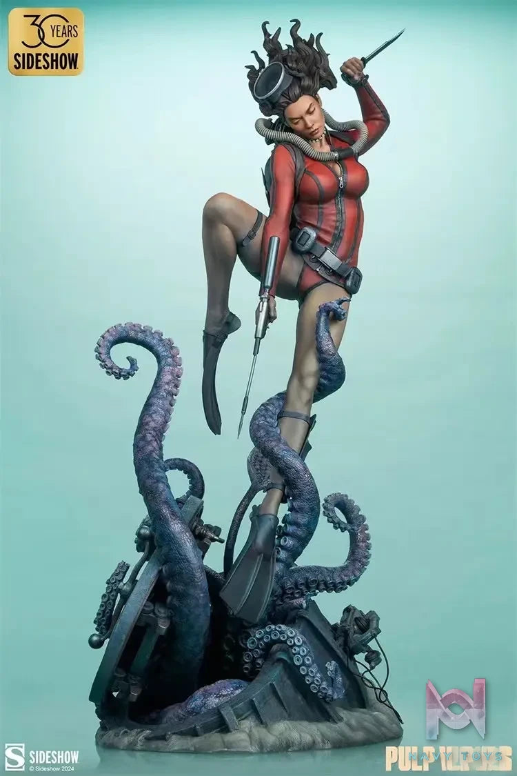 Sideshow Collectibles – Original Pulp Vixens#2 DEEP DOWN 300841 (Licensed)
