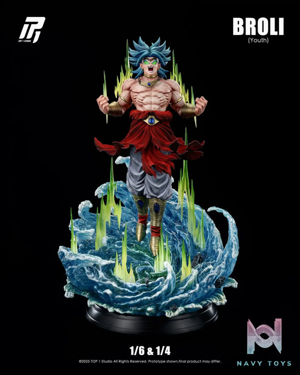 TOP 1 Studio – 1/6 x 1/4 Broly Limited Edition Statue Dragon Ball