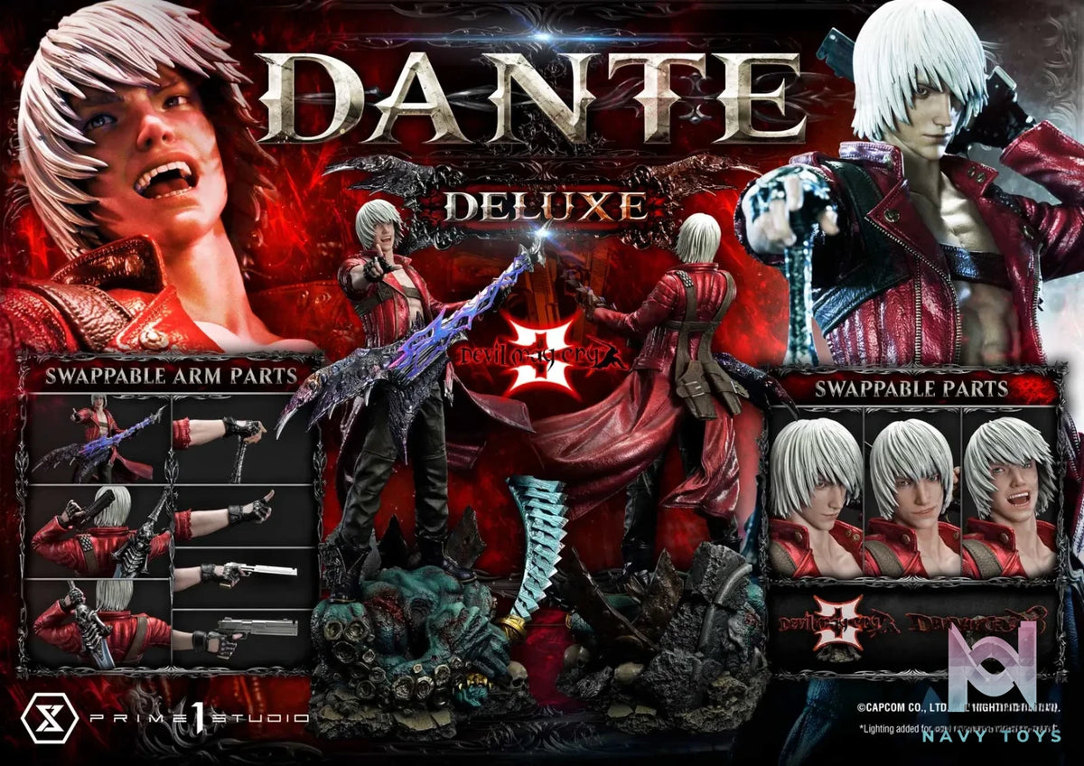 Prime 1 Studio – Ultimate Premium Masterline Devil May Cry 3 Dante UPMDMC3-01 UPMDMC3-01DX UPMDMC3-01DXS (Licensed)