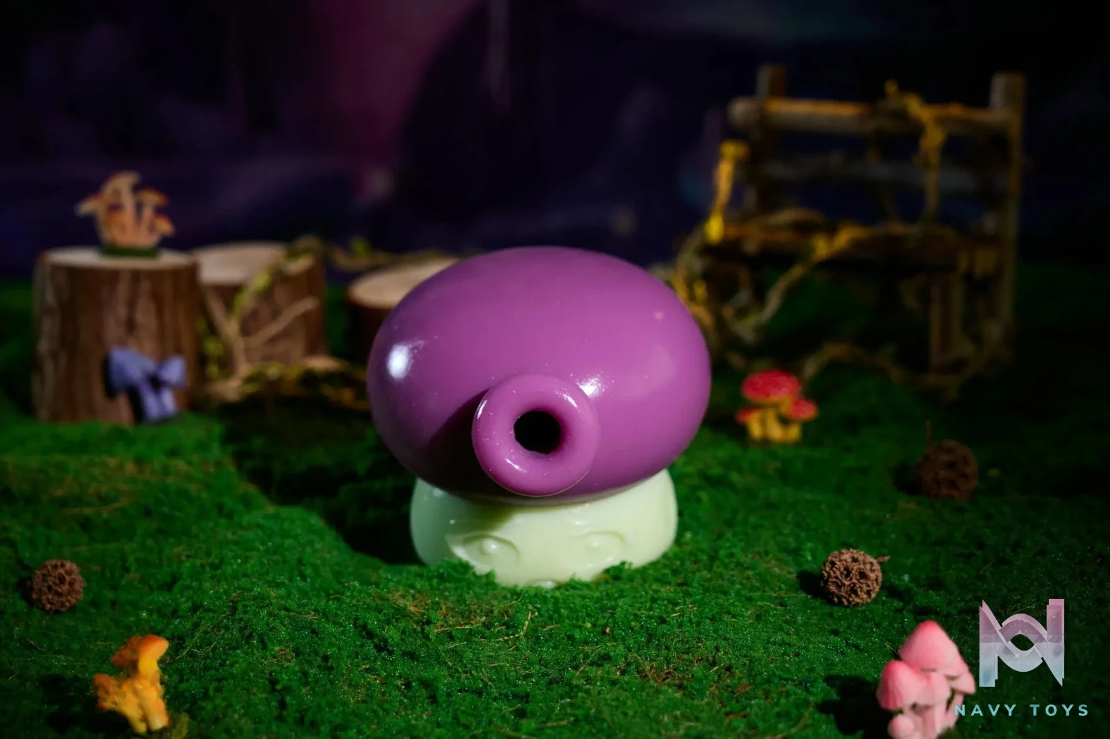 Shanhai Bozhu Studio – Mushroom Silicone Manual Masturbator (Licensed)