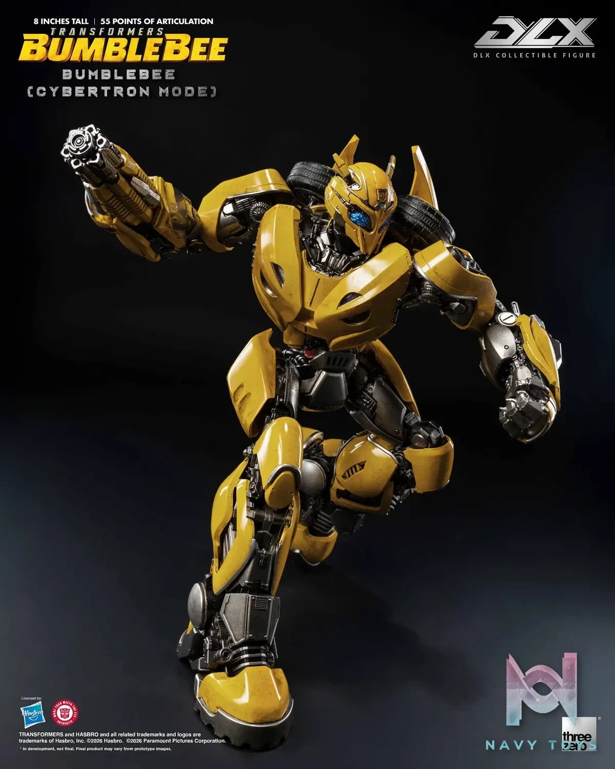 Threezero – Transformers: Bumblebee DLX Bumblebee (Cybertron Mode) 3Z10490W0 (Licensed)