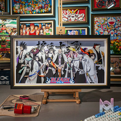 Yu Zhi Jiang Studio – Bleach Multiple Characters Series #8 3D Decorative Painting Bleach