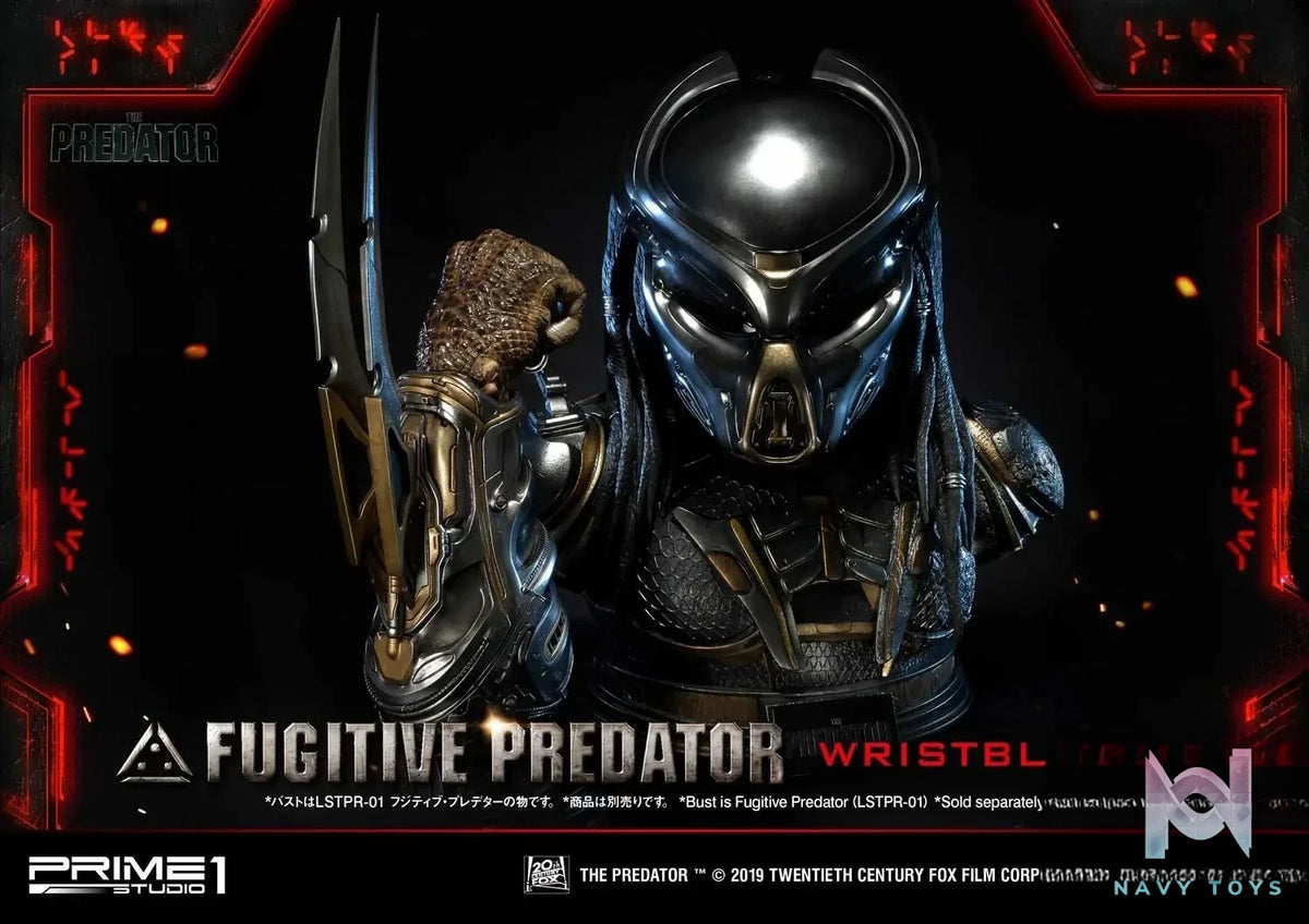 Prime 1 Studio – Life Size Bust The Predator (Film) Fugitive Predator Wristblades LSTPR-02 (Licensed)