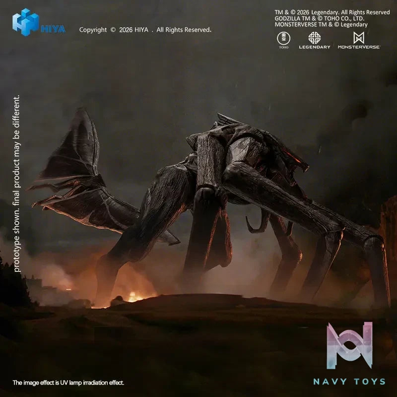 Hiya Toys – Exquisite Basic Series Godzilla (2014) Male X Female MUTO 2-Pack (Licensed)