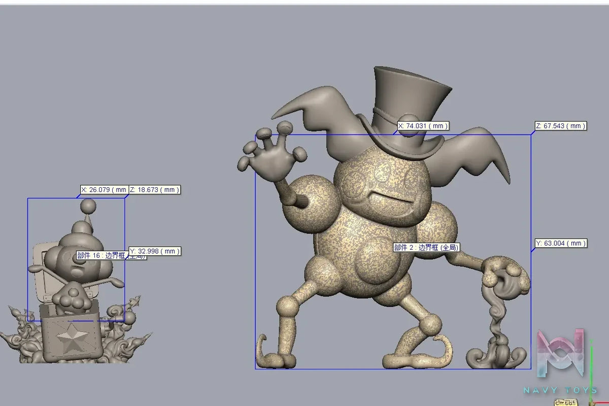 Wu Liao Zuo Fang Studio – Pokémon Mr. Mime Evolution Line