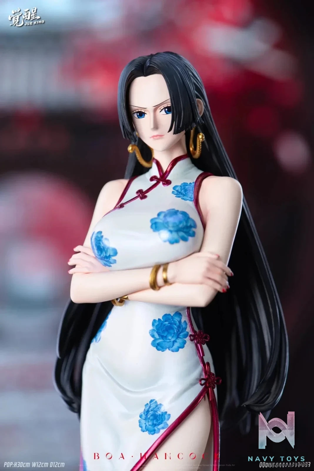 JUE XING Studio - One Piece Chinese Style 1 Cheongsam Boa Hancock resin statue Navy Toys anime figure