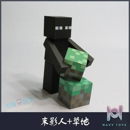 Qian Zhi Lu Studio – Minecraft series 3D Paper Model DIY