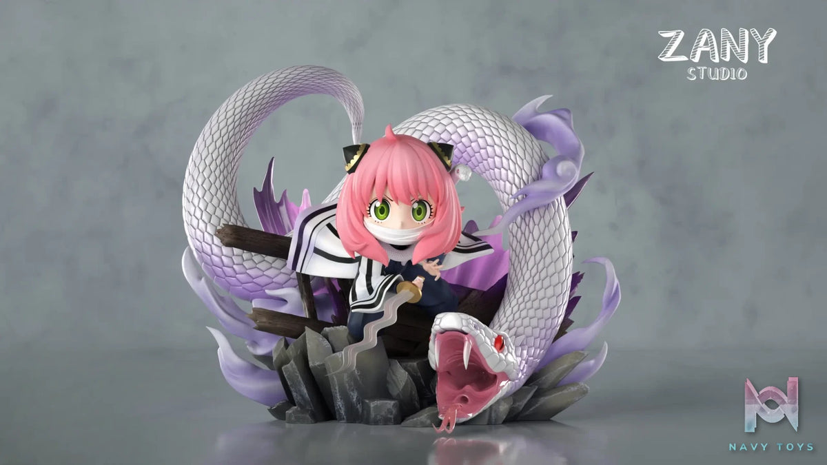 Zany Studio – Anya Cosplay Demon Slayer Iguro Obanai Spy x Family