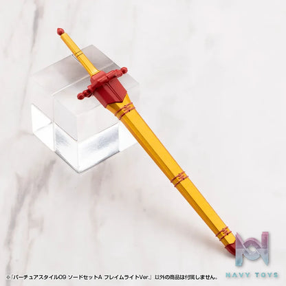 Kotobukiya – M.S.G Modeling Support Goods Virtuous Style09 X Style10 Sword Set A X B Flamerite Ver. (Licensed)