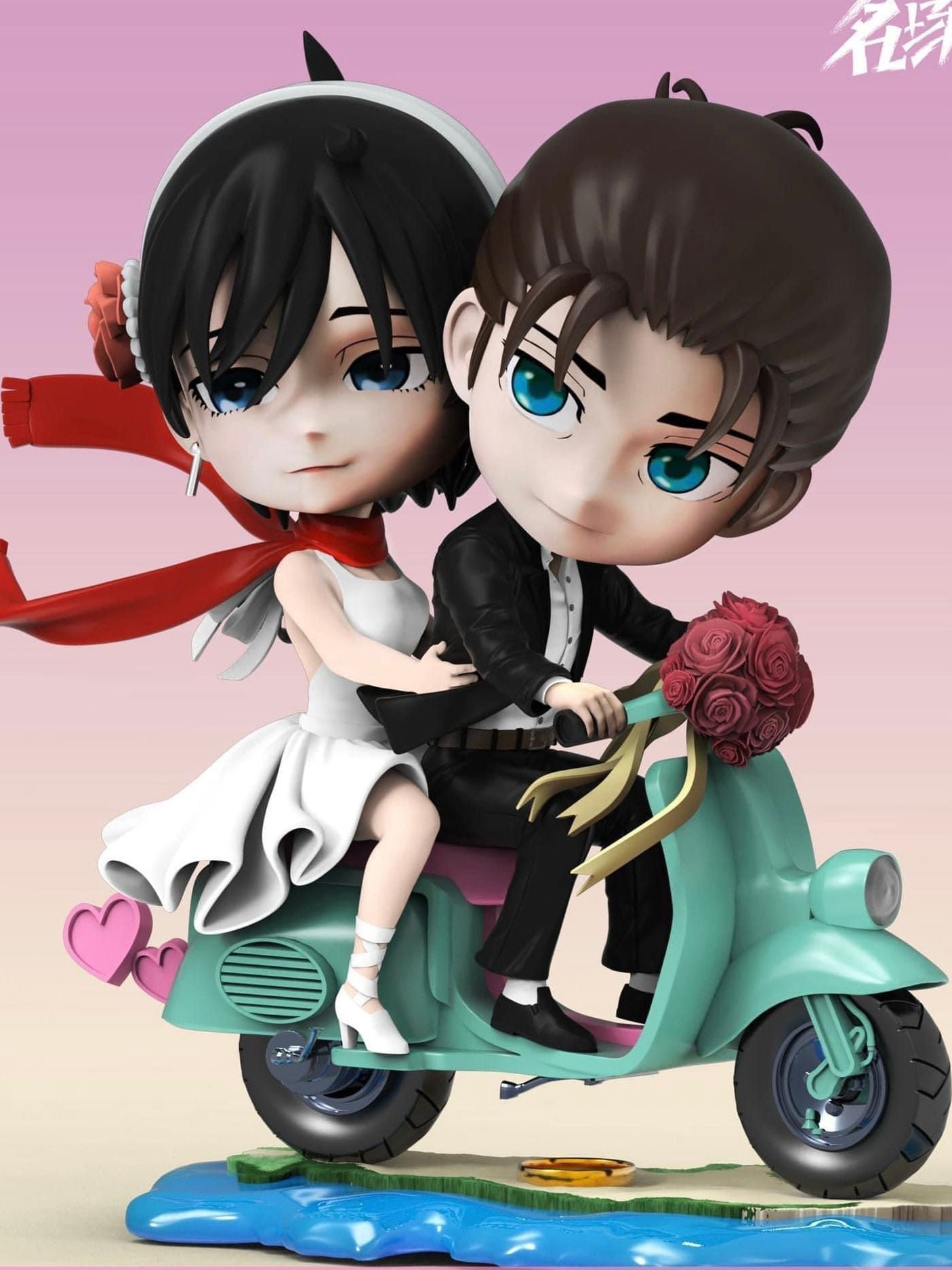 Eren & Mikasa - Attack On Titan - Typical Scene Studio resin statue Typical Scene Studio anime figure