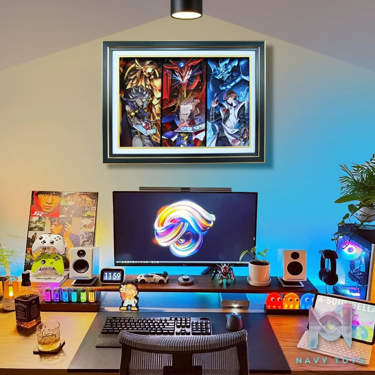 KALA HOME Studio – Yu-Gi-Oh! Multiple Characters #02 3D Decorative Painting Yu-Gi-Oh!