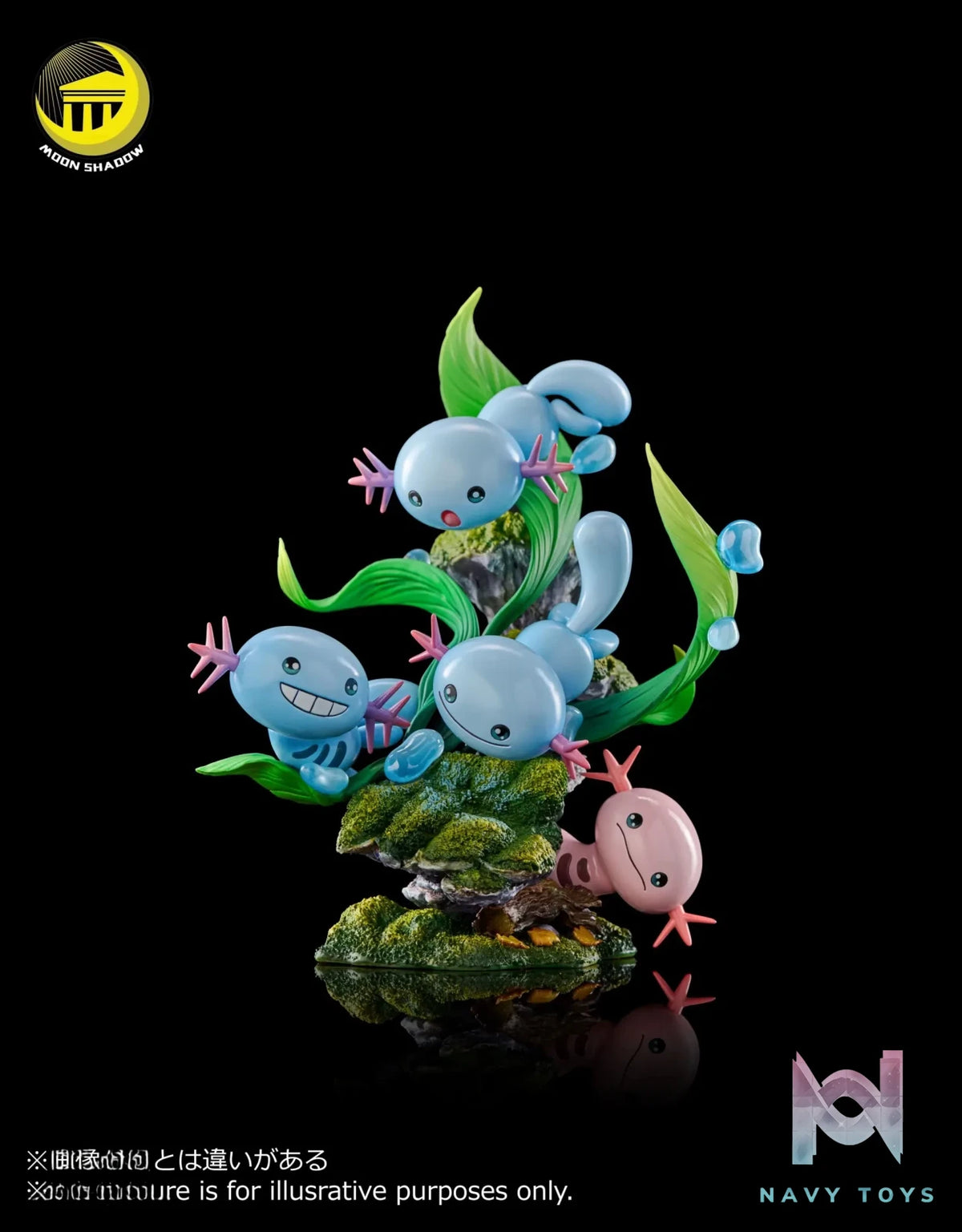 MoonShadow Studio – Nature Series Wooper Pokémon