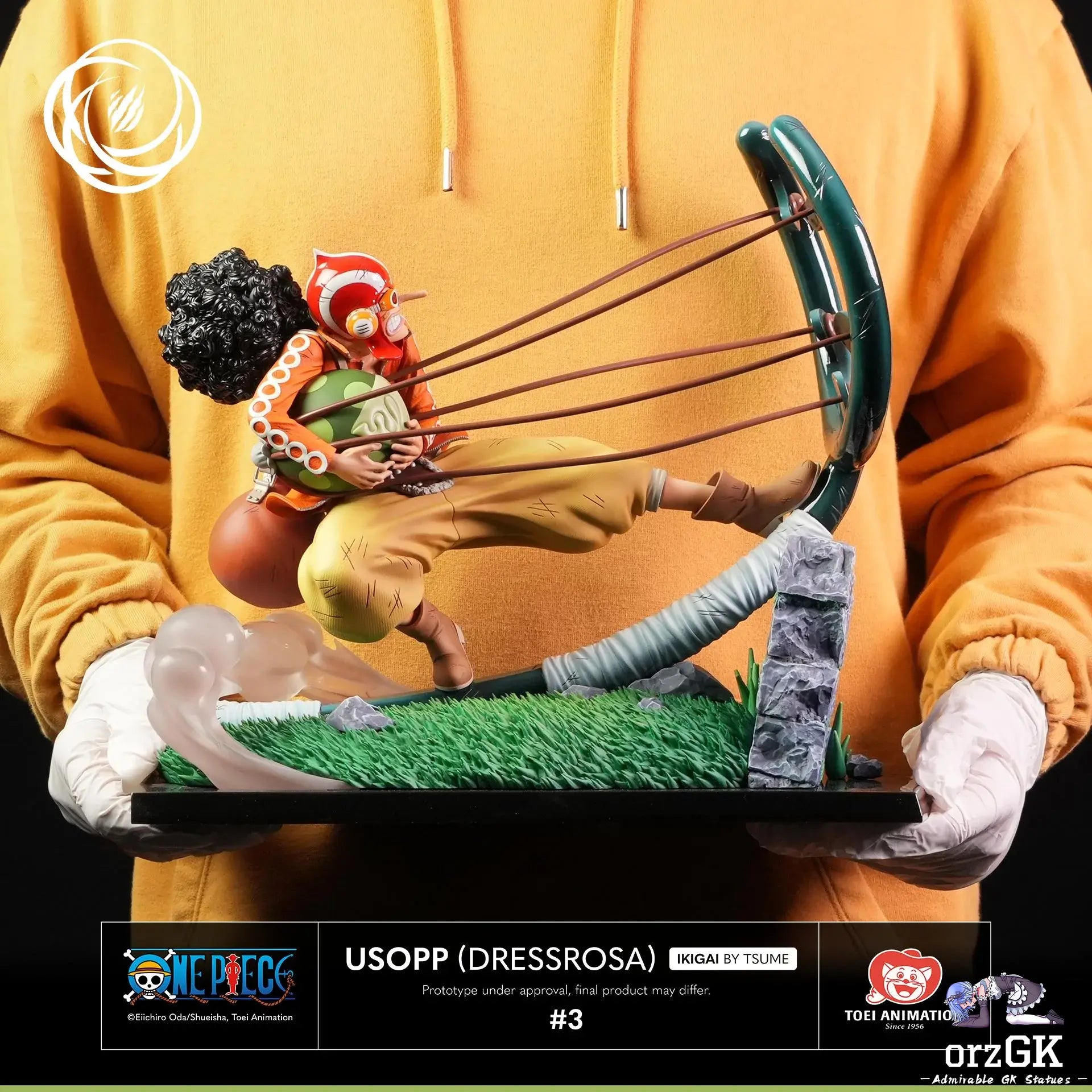 Tsume Studio - Usopp (Dressrosa) Ikigai 1/6 Scale Statue IKIGAI (Licensed) resin statue Navy Toys anime figure