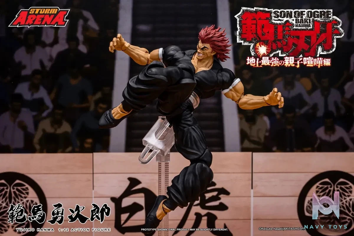 Storm TOYS – Baki the Grappler Yujiro Hanma Action Figure BHSA02 (Licensed)