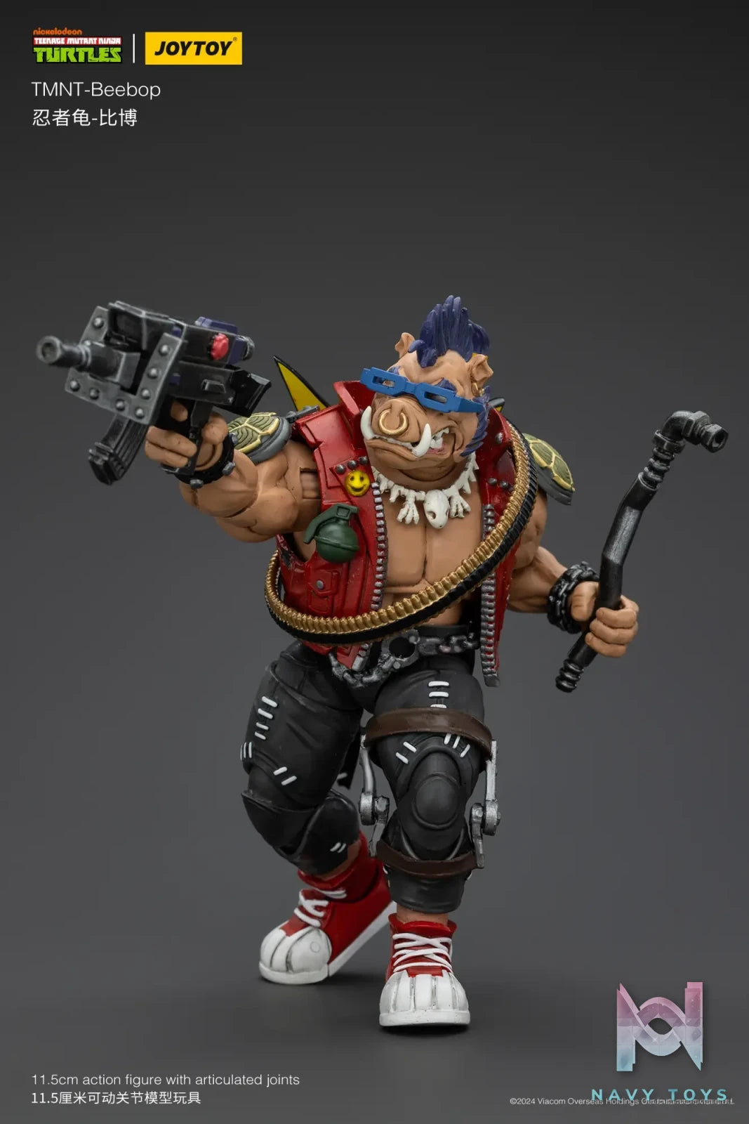 JOYTOY Studio – TMNT Beebop Rocksteady JT8476 JT8469 (Licensed)