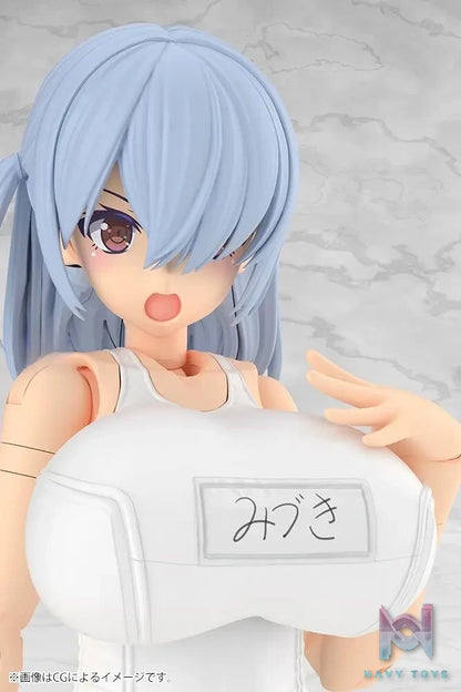 Kotobukiya – Frame Arms Girl Mizuki – School Swimsuits – White Ver. (Licensed)