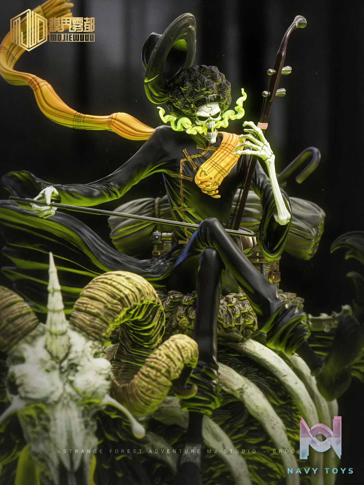 Mo Jie Wu Du Studio – One Piece Strange Forest Adventure #5 Brook & Skeleton Sheep