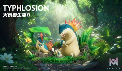 Sk Studio – Pokémon Ecological Series Typhlosion Evolution Set