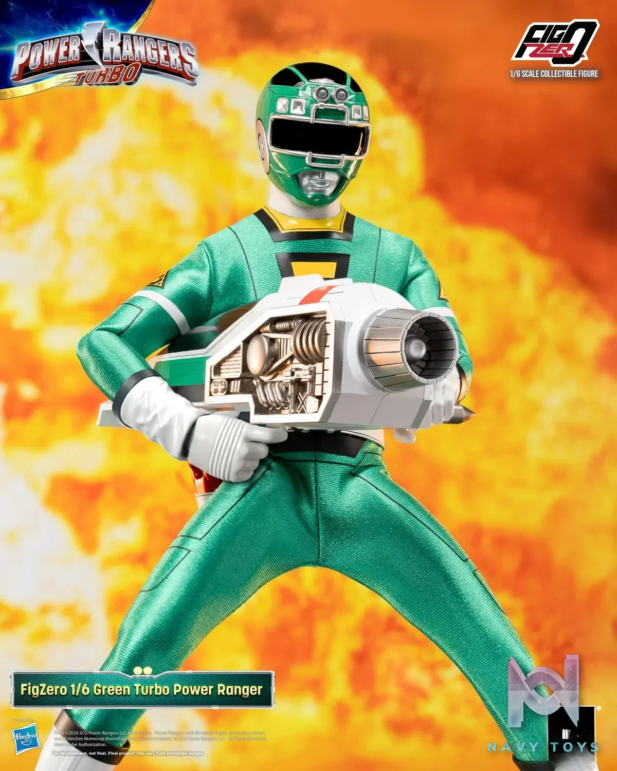 Threezero – Super Hero 1/6 Mighty Morphin Power Rangers Set 3Z08180W0 (Licensed)