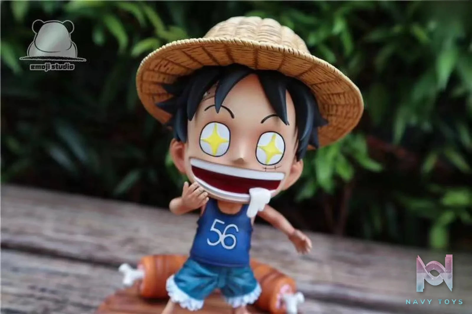 Emoji Studio – One Piece Starry Eyes Luffy